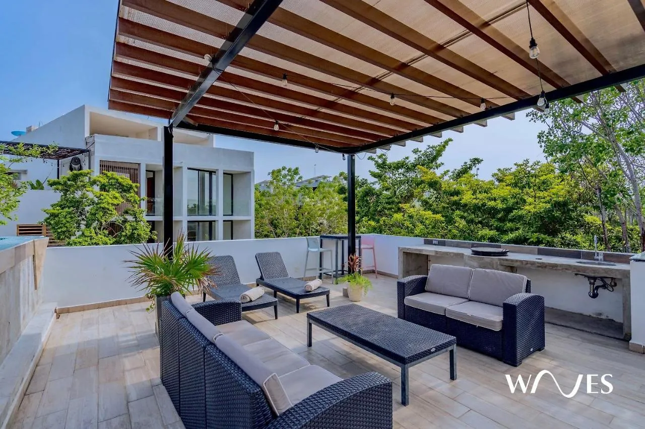 4 Rec. | Terraza C/Piscina Privada | Espacioso Tulum 0*,