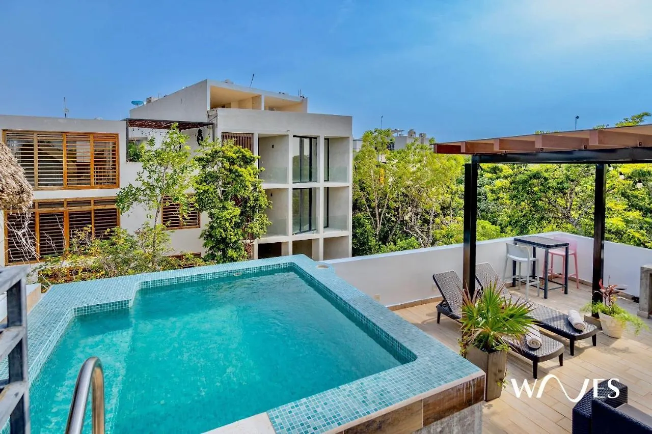 Holiday home 4 Rec. | Terraza C/Piscina Privada | Espacioso Tulum Mexico
